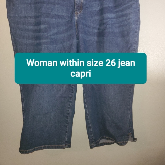 Plus size capri - Picture 2 of 2